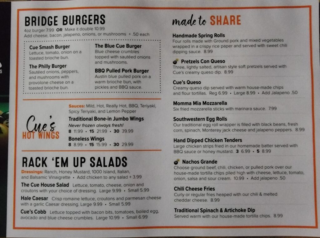 Take Out Menu in Marietta, GA