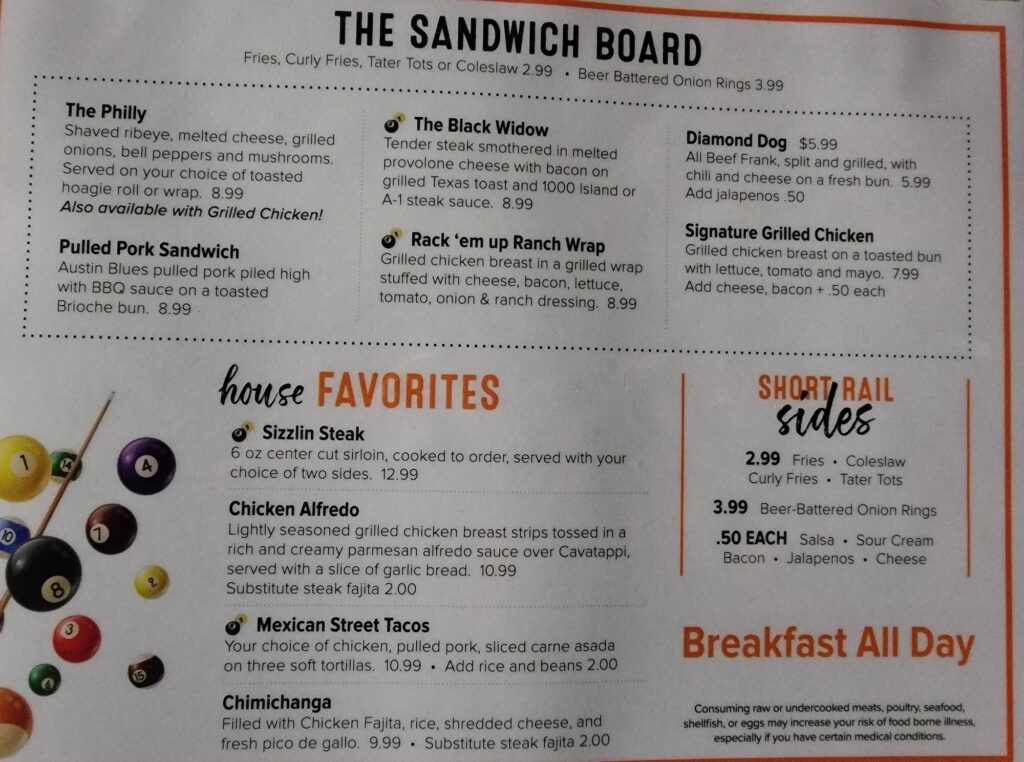 Take Out Menu in Marietta, GA